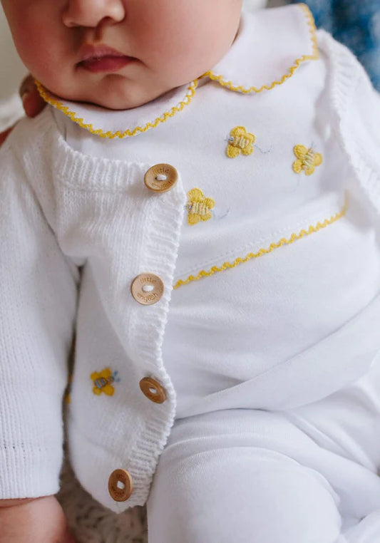 Crochet Playsuit- Bee