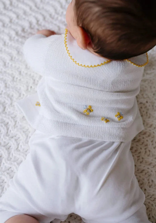 Crochet Cardigan- Bee