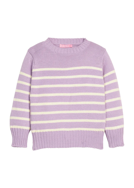 Striped Sweater - Purple