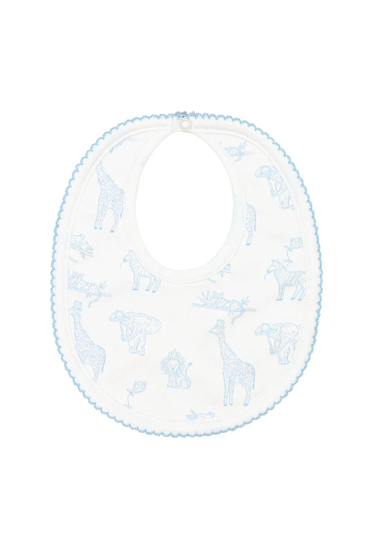 Blue Safari Bib