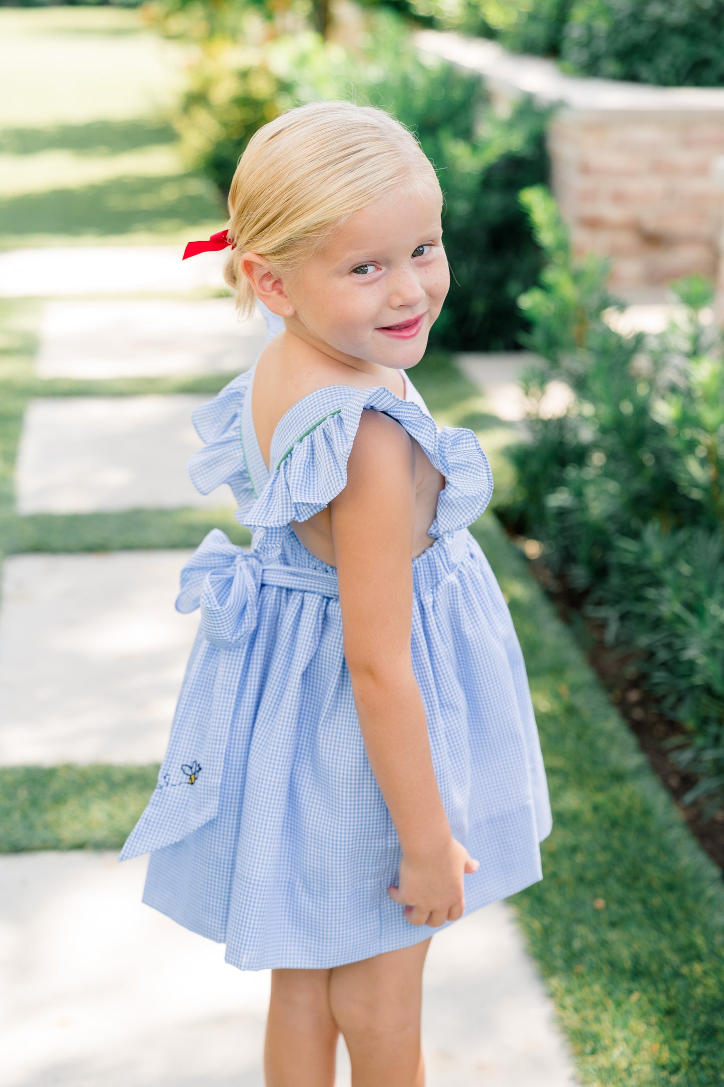 Bryer Bee Pinafore Dress