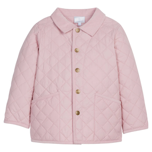 Pink Quilted Barn Jacket