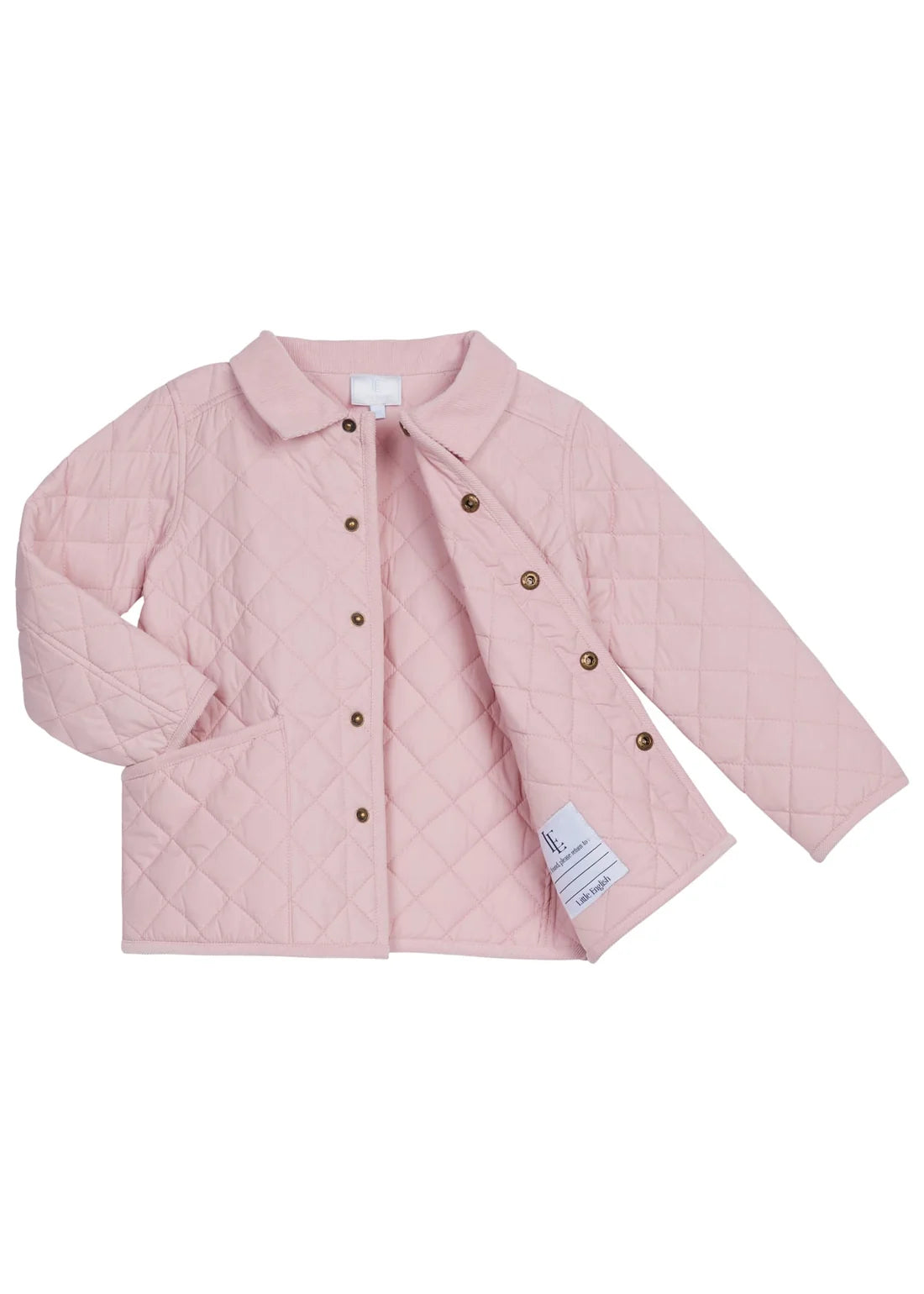 Pink Quilted Barn Jacket
