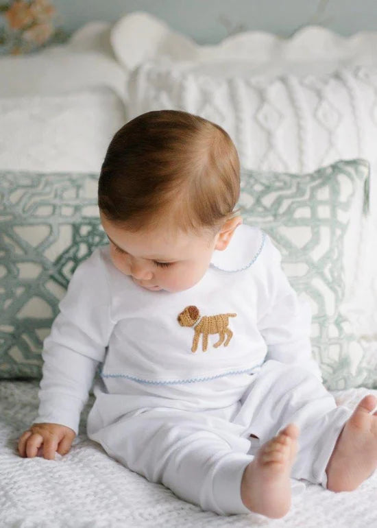 Crochet Playsuit- Boy Lab