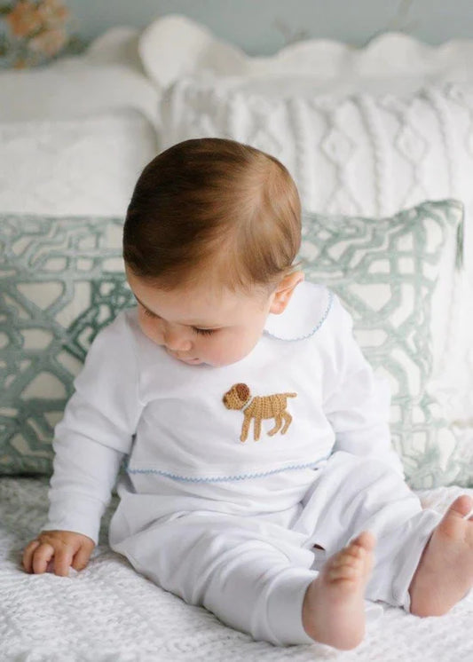 Crochet Playsuit- Boy Lab