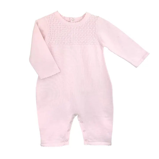 Diamond Lightweight Knit Longall, Pink