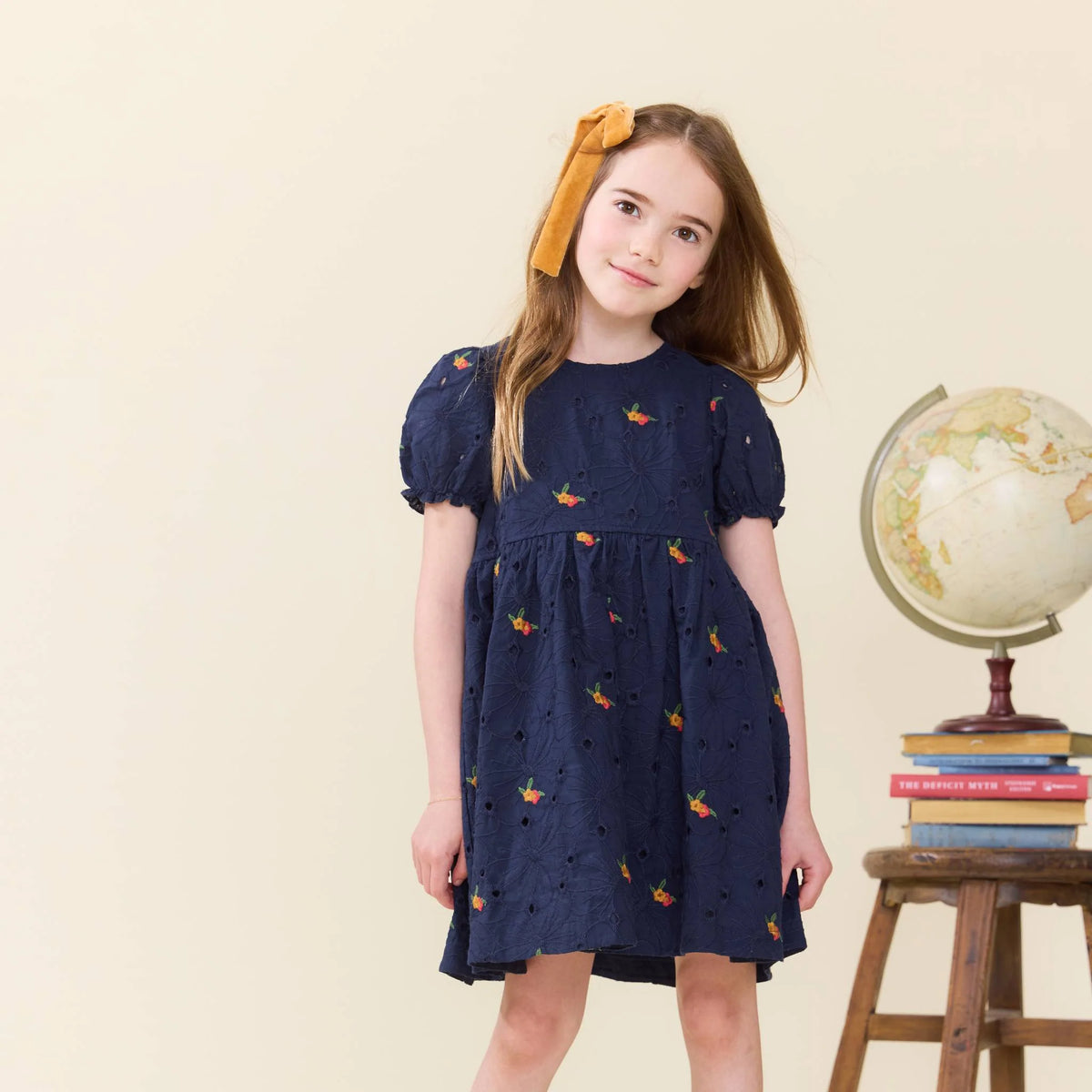 Eliza Dress- Eyelet Embroidery