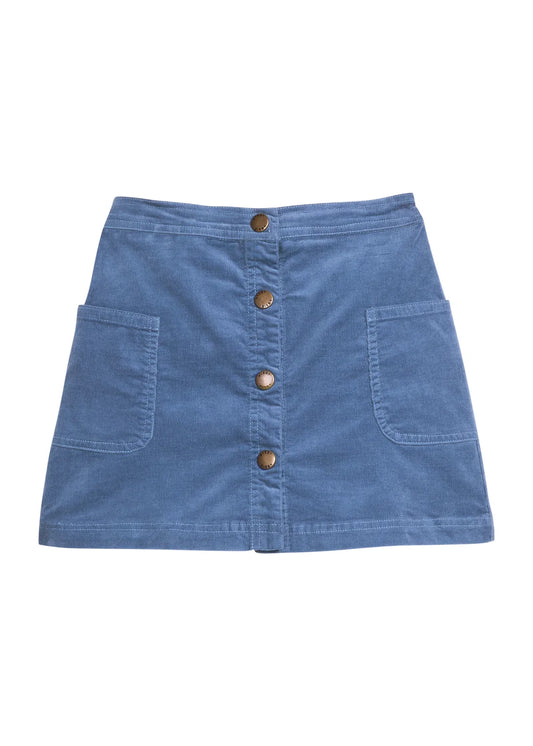 Emily Skirt- Navy Corduroy