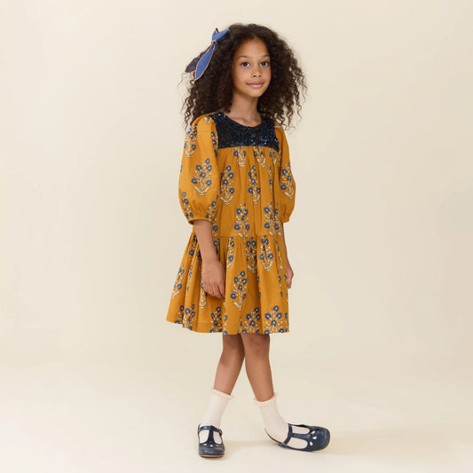 Fiona Dress- Harvest Dewdrop