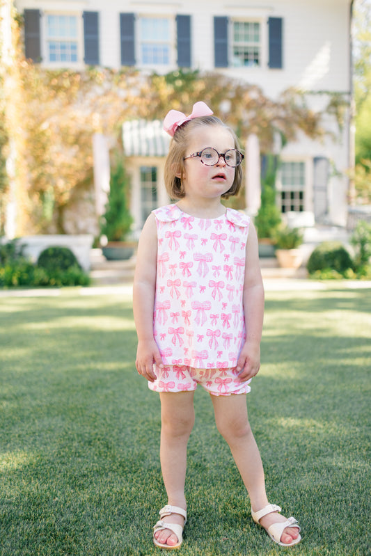 Grosgrain Pima Bloomer Set