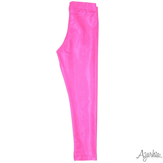 Shimmer Legging in Hot Pink