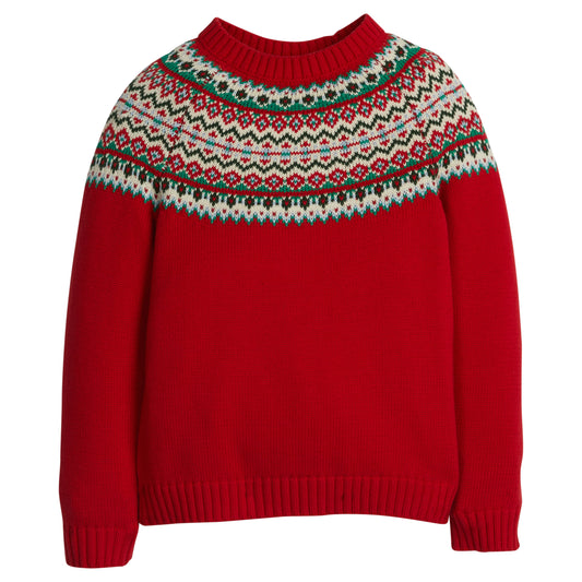 Holiday Faire Isle Sweater