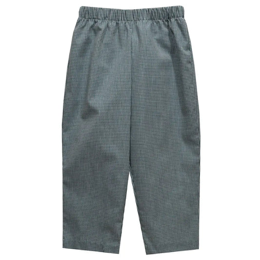 Hunter Green Gingham Gingham Pull On Pant