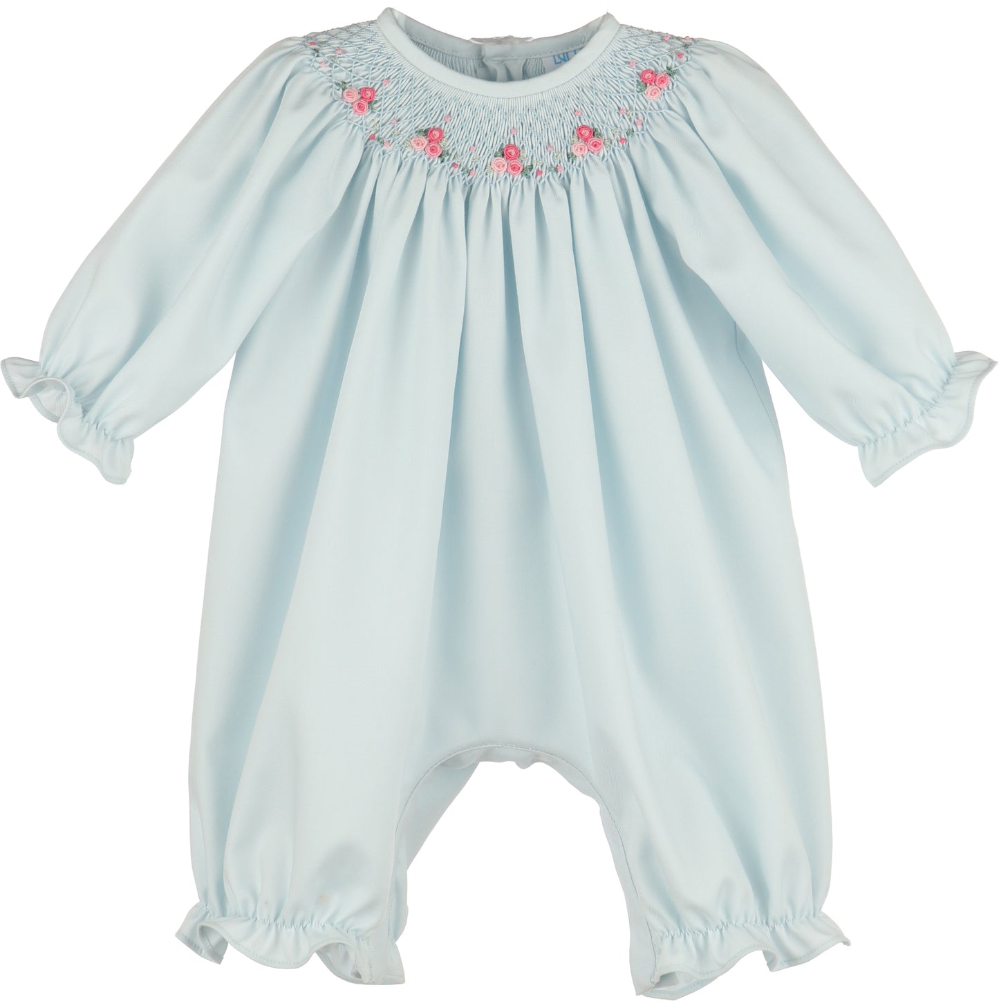 Welcome Home Waves Smock Bubble, Blue
