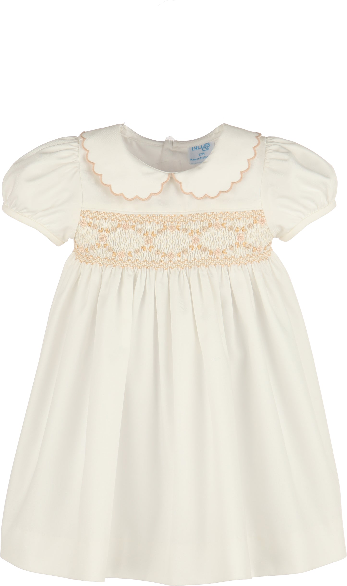 Classic Smock Dress, Ivory