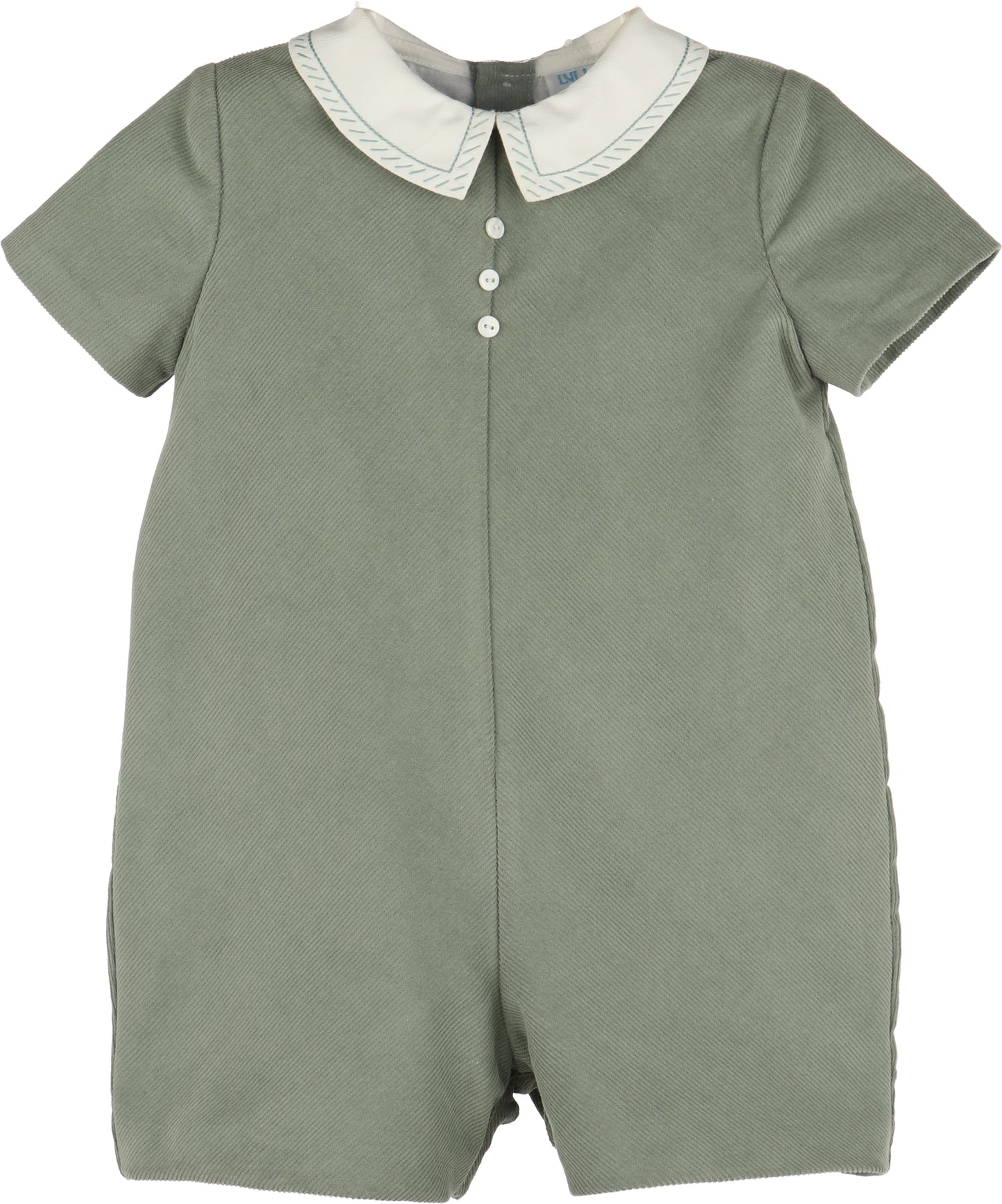 Cozy Corduroy Boy Bubble, Green
