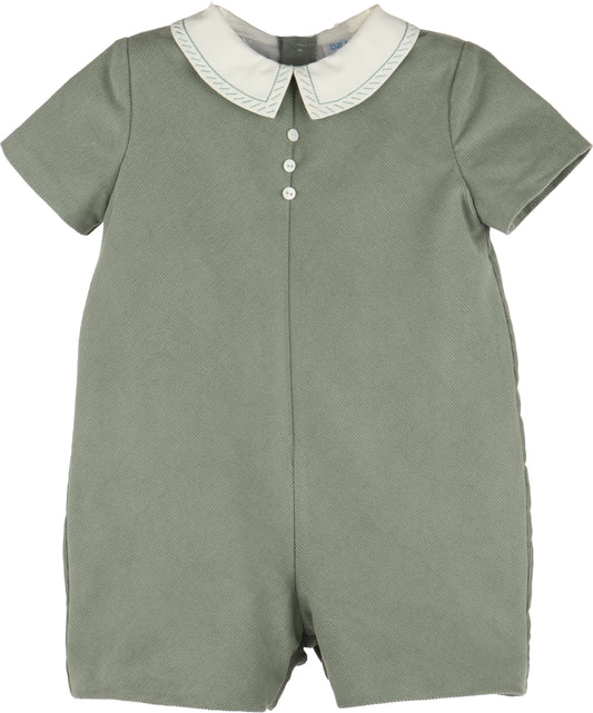 Cozy Corduroy Boy Bubble, Green