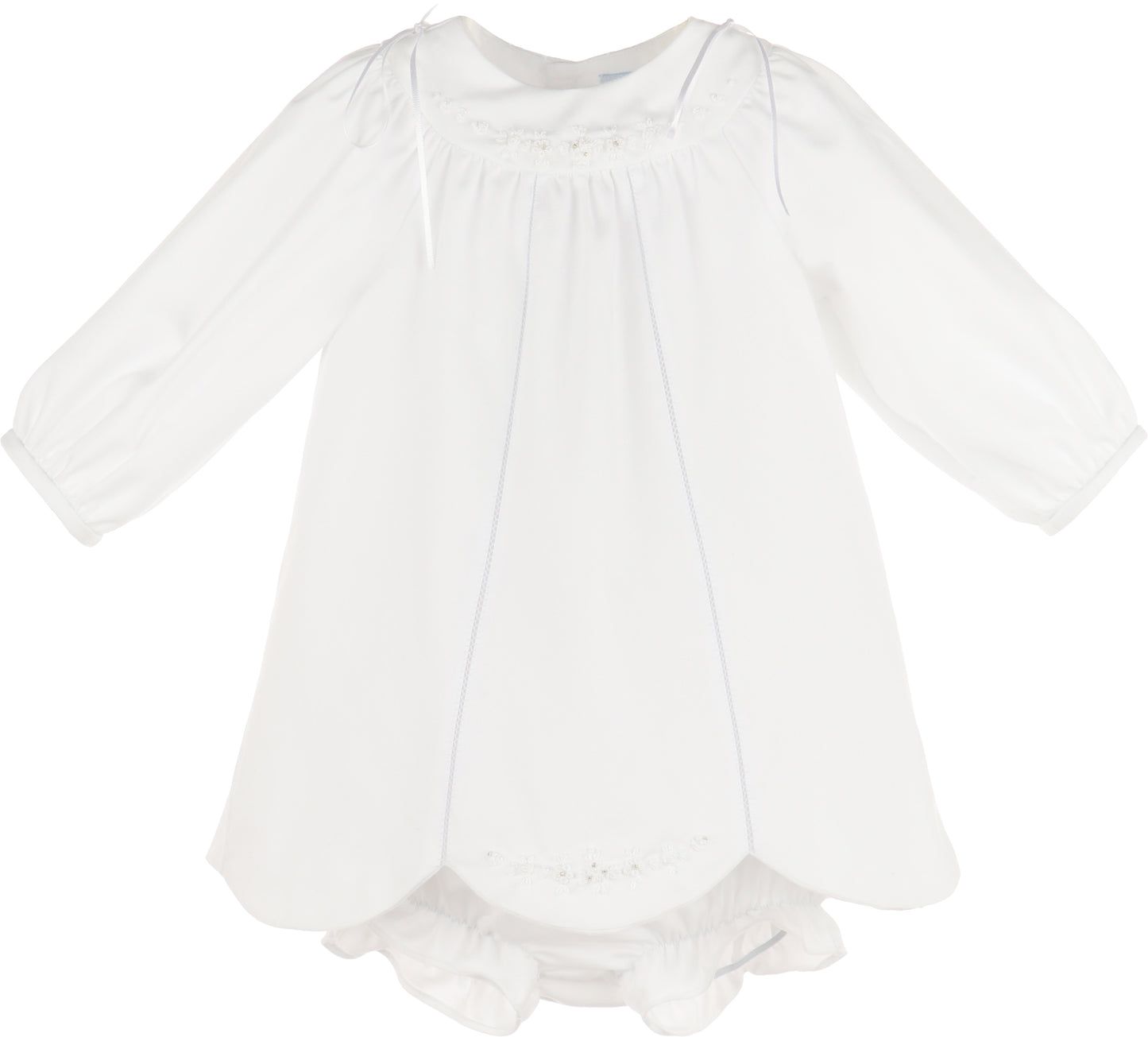 Welcome Home Waves Dress, White