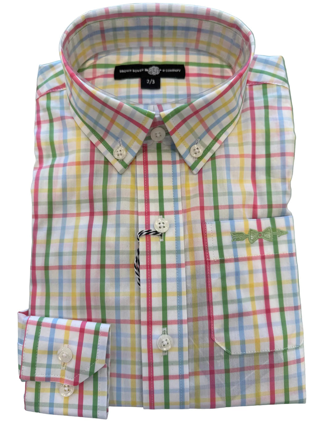 Bowen Arrow Shirt- Harrow Hill Plaid