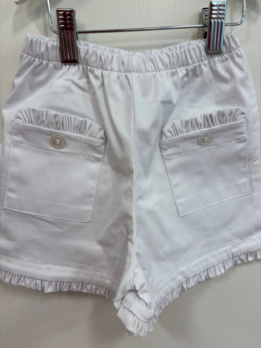 Two Pocket Shorts - White