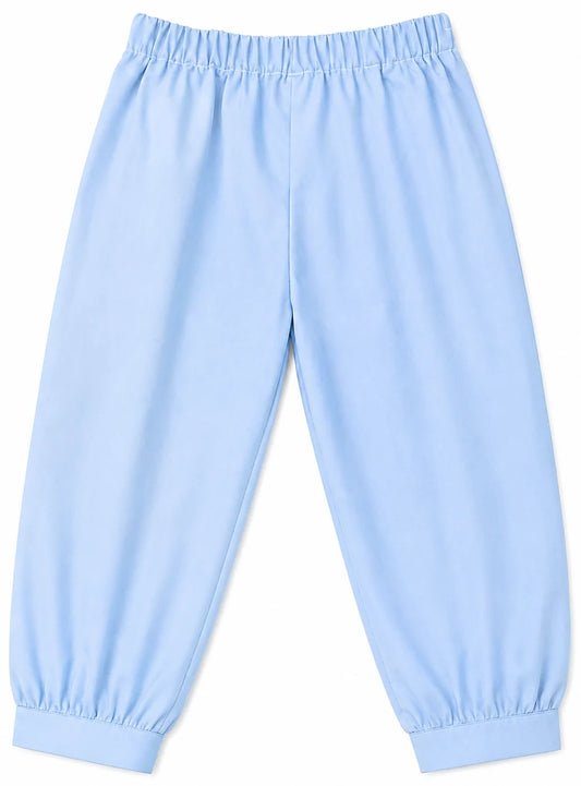 Periwinkle Corduroy Banded Pants