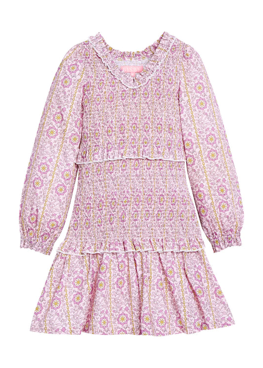 Indie Dress, Verbier Vines Violet