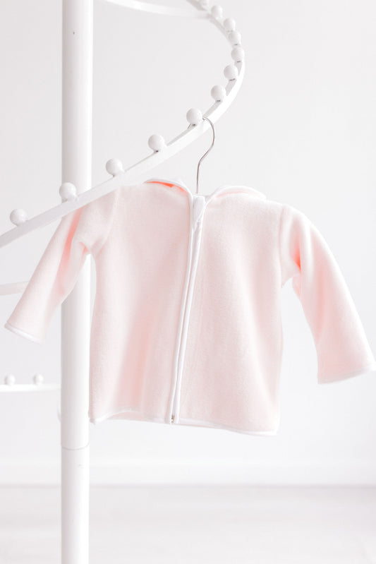 Terry Tots Jacket, Pink NB-6M