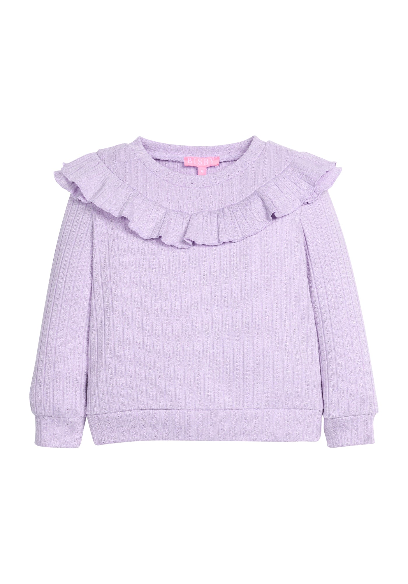 Jody Top - Lilac Cableknit