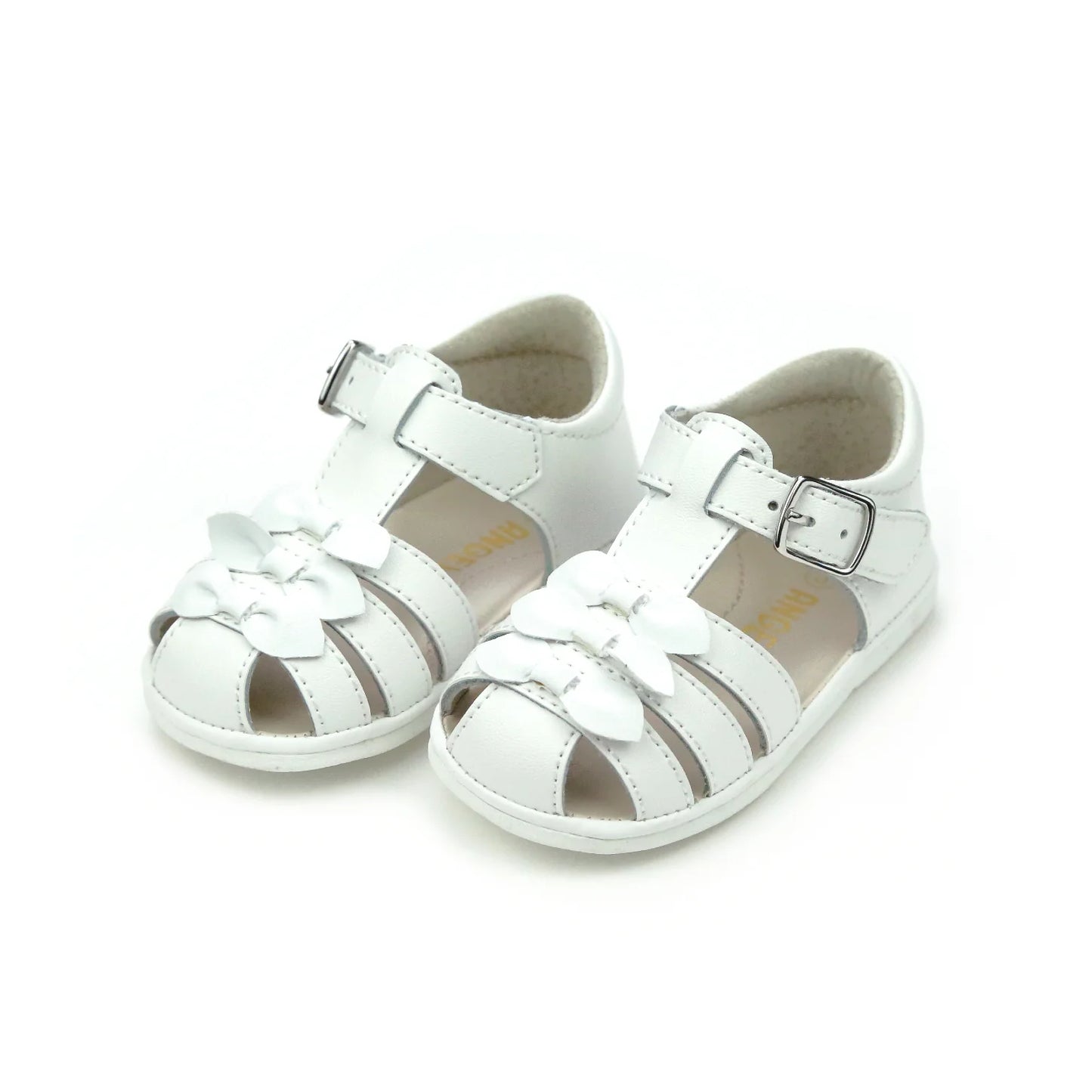 Everly Bow Sandal - White