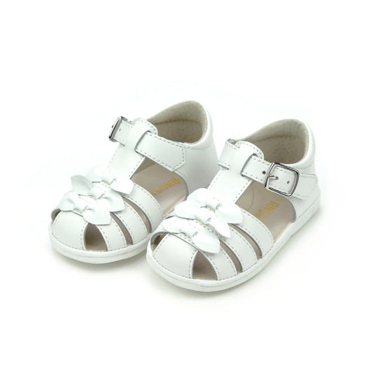 Everly Bow Sandal - White