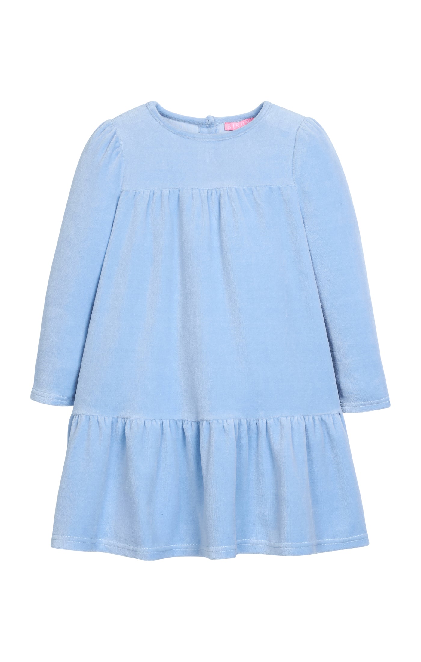 Lisle Dress - Periwinkle Velour