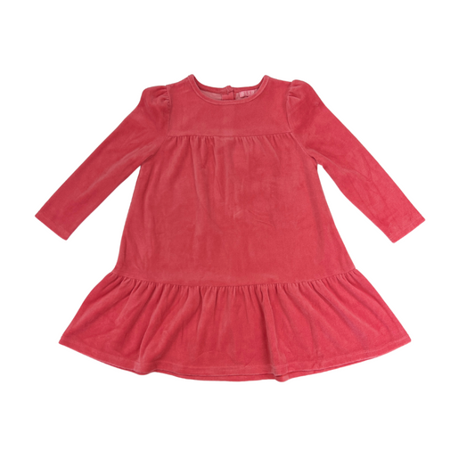 Lisle Dress - Tulip Velour