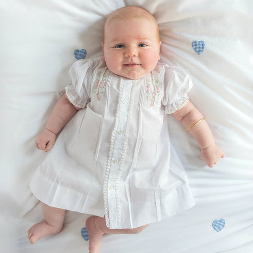 Floral Rosebud Lace Daygown