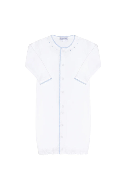 Blue Crochet Converter Gown