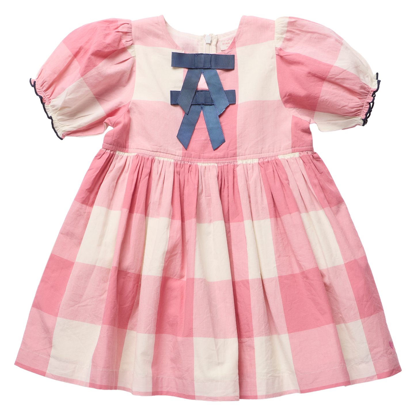 Hermione Dress- Pink Checks