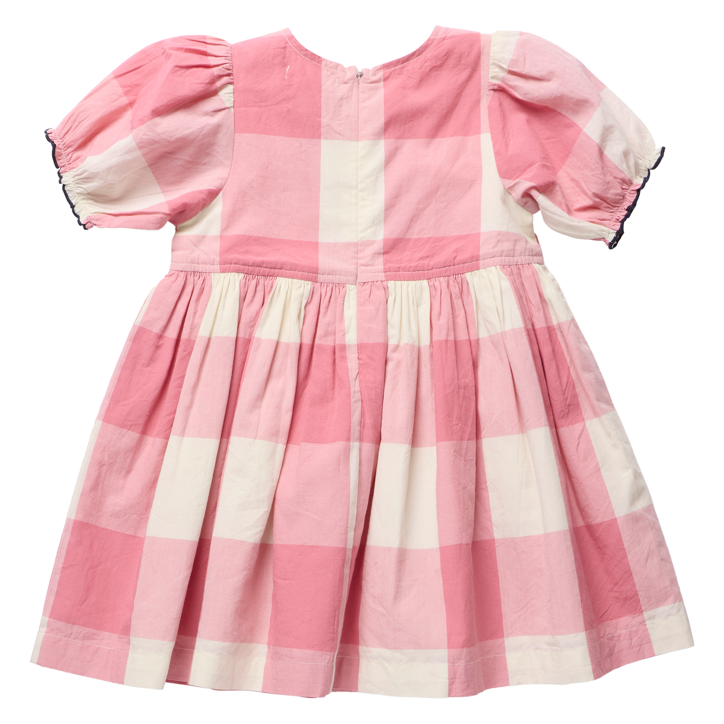 Hermione Dress- Pink Checks