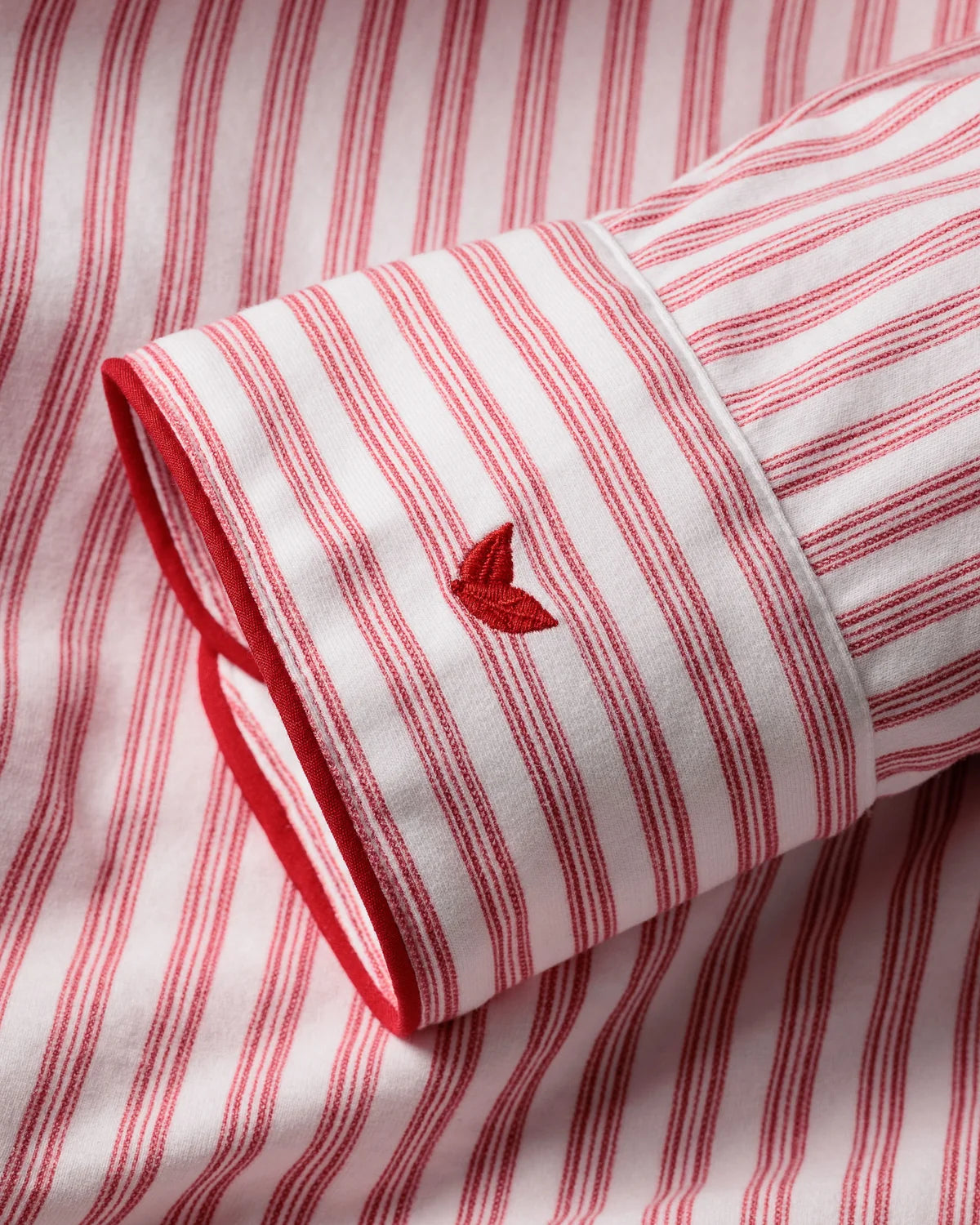 Antique Red Ticking PJ Set