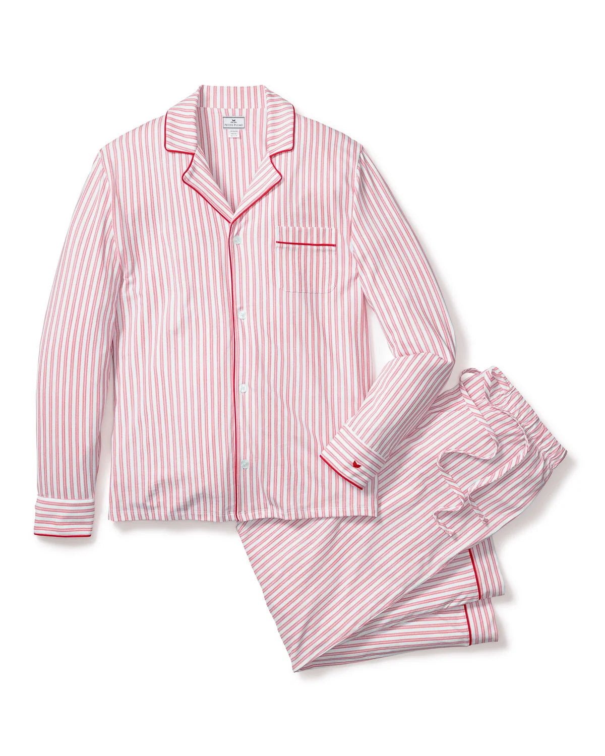 Antique Red Ticking PJ Set