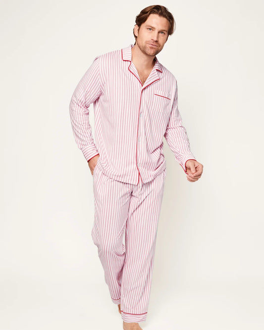 Antique Red Ticking PJ Set