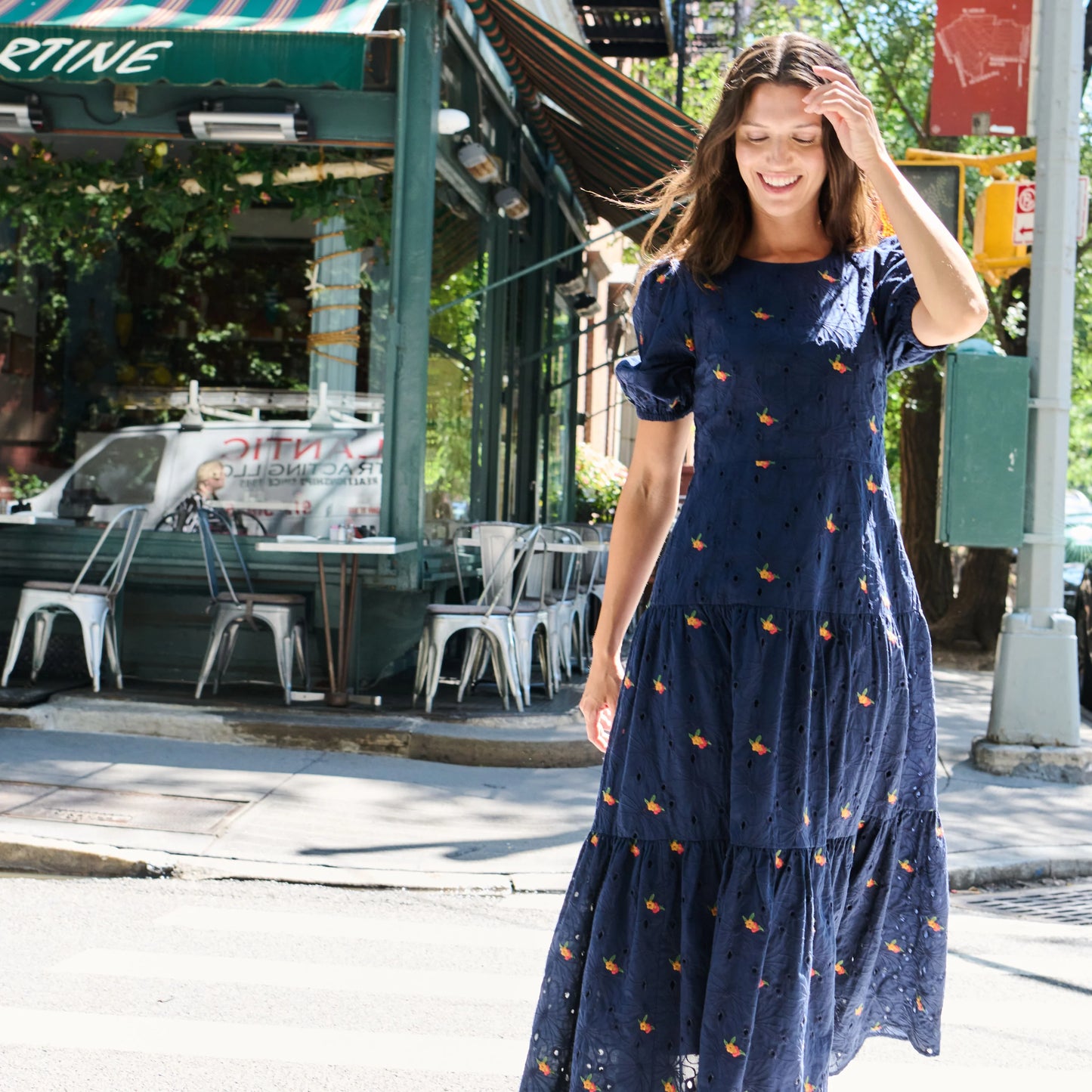 Parker Dress- Eyelet Embroidery