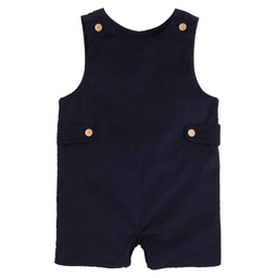 Button Tab John John- Navy Cordury