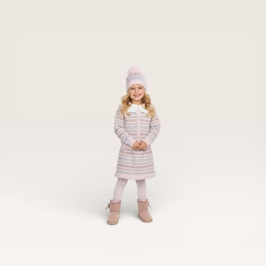 Pink Fair Isle Hat