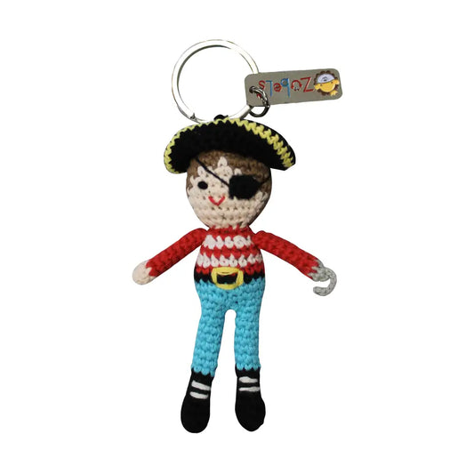 Pirate Crochet Key Chain