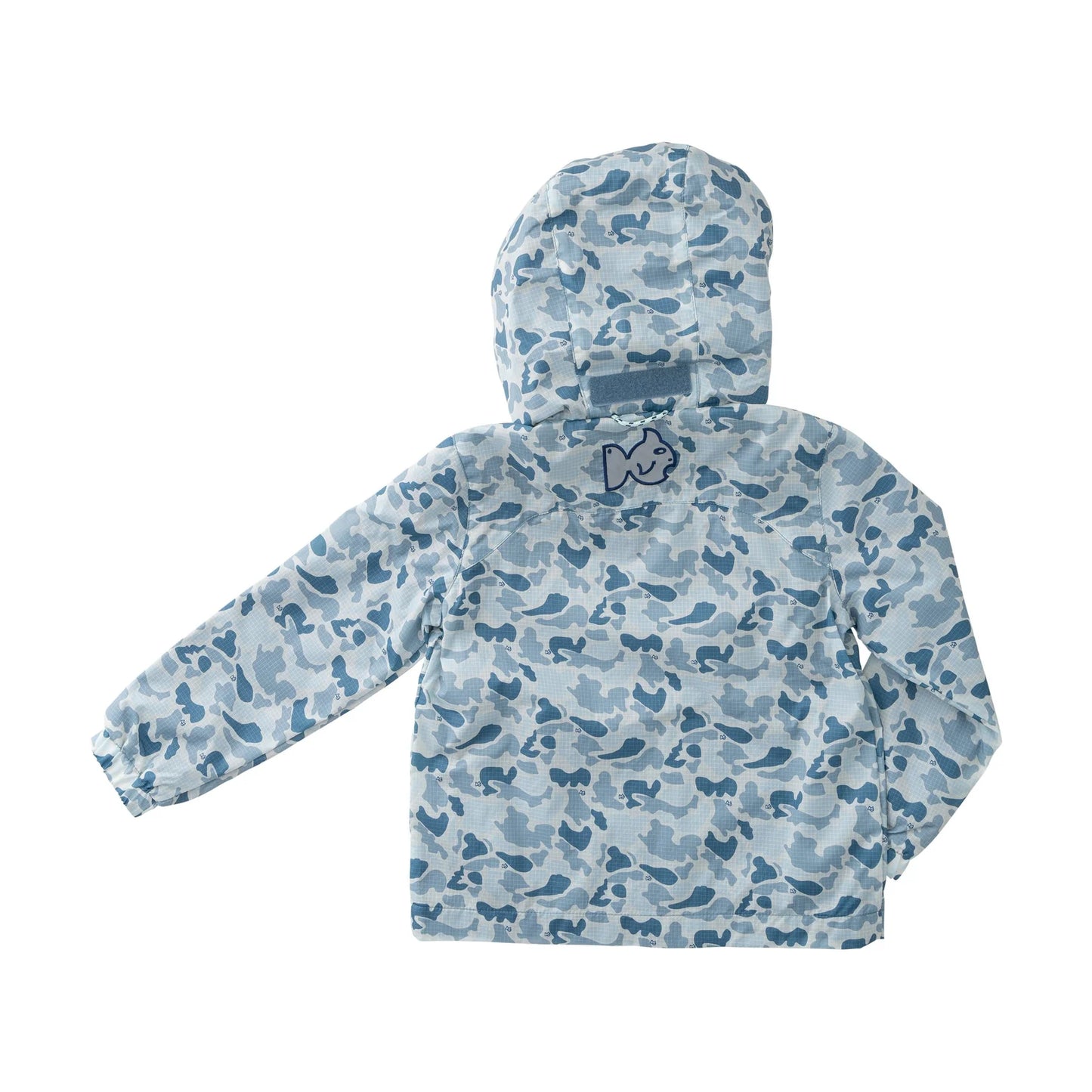 Prodoh Reflective Rain Jacket in Blue Break Point Camo