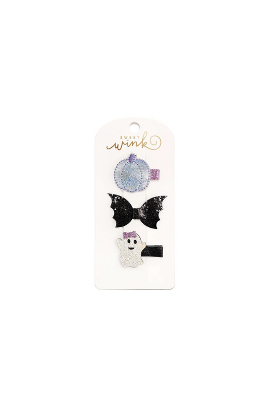 Girly Ghost Halloween Clip Set