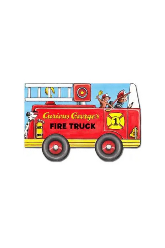 Curious George Fire Truck Mini Movers Board Book
