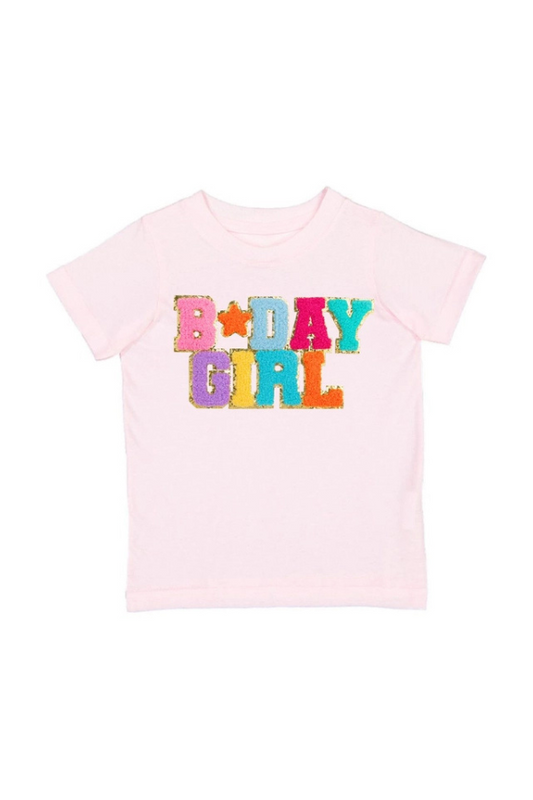 Birthday Girl Patch T-shirt