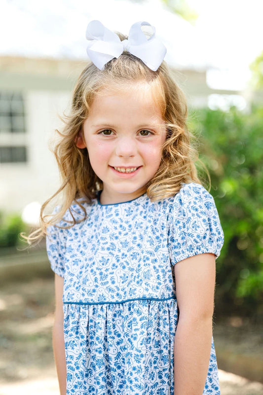 Ghost Print Annie Dress