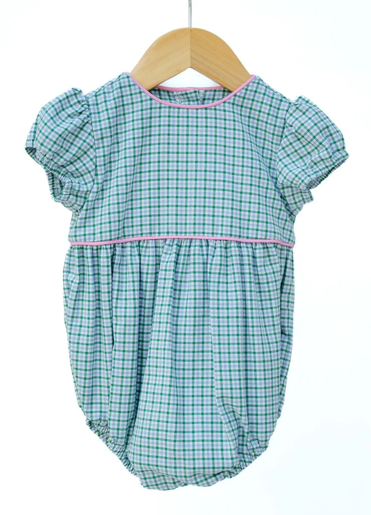 Evergreen Frost Plaid Cary Bubble