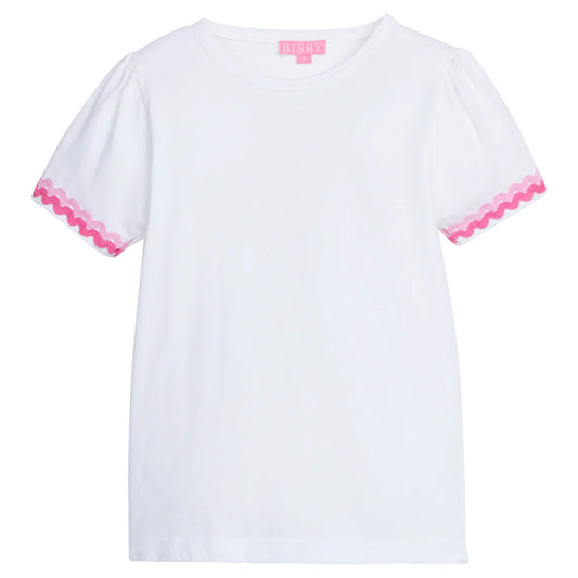 Ric Rac Essential Tee - Pink